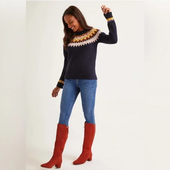 Anthropologie | Boden | Emma Fair Isle Sweater - Picture 6 of 9